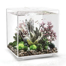 biOrb Cube 60L / 16 Gallon All-in-One Acrylic Aquarium Kit with LED Light White