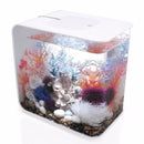 biOrb Flow 30L / 8 Gallon All-in-One Acrylic Aquarium Kit with LED Light White