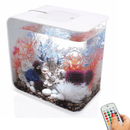 biOrb Flow 30L / 8 Gallon All-in-One Acrylic Aquarium Kit with Multicolor Light White