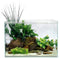 CAD Lights 11 Gallon Zen Desktop Rimless Glass Aquarium 18" x 11.5” x 11.75 ” (11G-Zen)