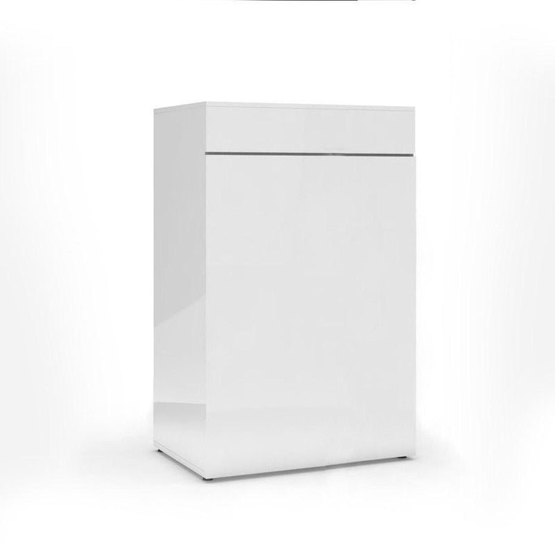JBJ Stand w/ Cabinet for 25 Gallon Rimless Flat Panel Aquarium White