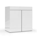 JBJ Stand w/ Cabinet for 65 Gallon Rimless Flat Panel Aquarium White